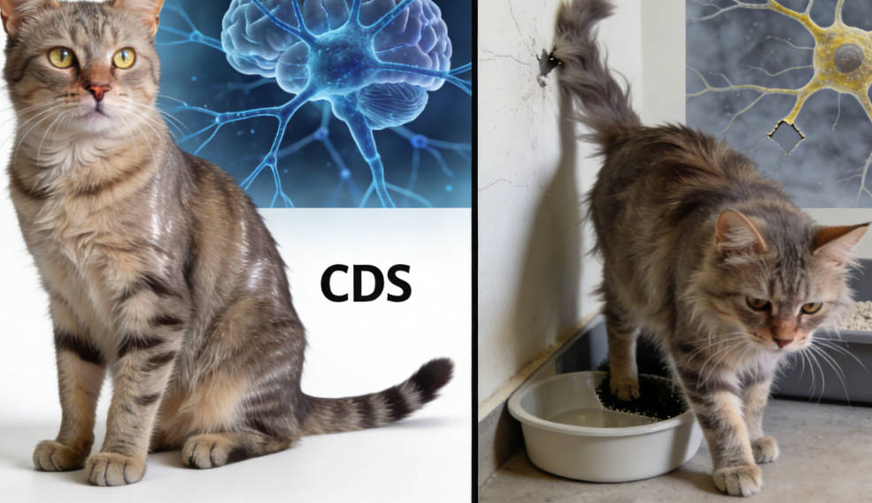 Quality of life in cats with CDS