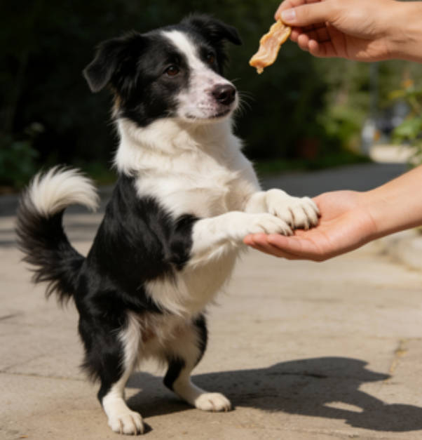 Give pets rewards to motivate them